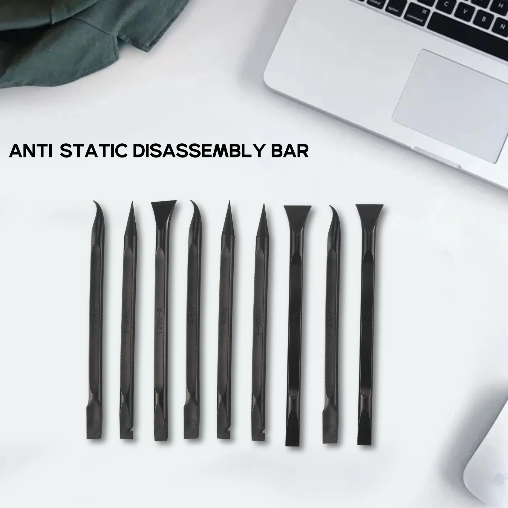 Neues 9-teiliges Kunststoff-Schaber-Werkzeug, kratzfreier Kunststoff-Schaber, Reinigungsstift, geformtes Schaber-Werkzeug, Mehrzweck-Etikettenschaber
