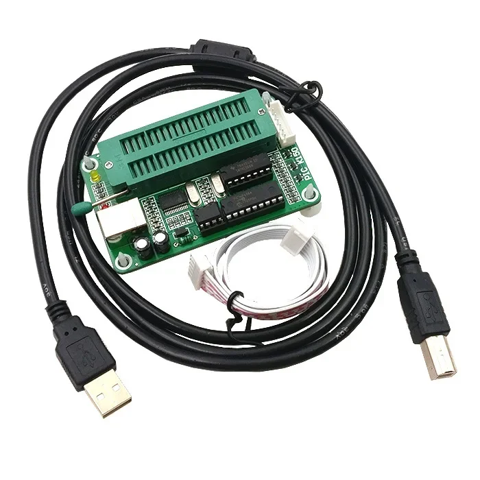 100% Bekerja PIC Mikrokontroler USB Pemrograman Otomatis Programmer K150 + Kabel ICSP