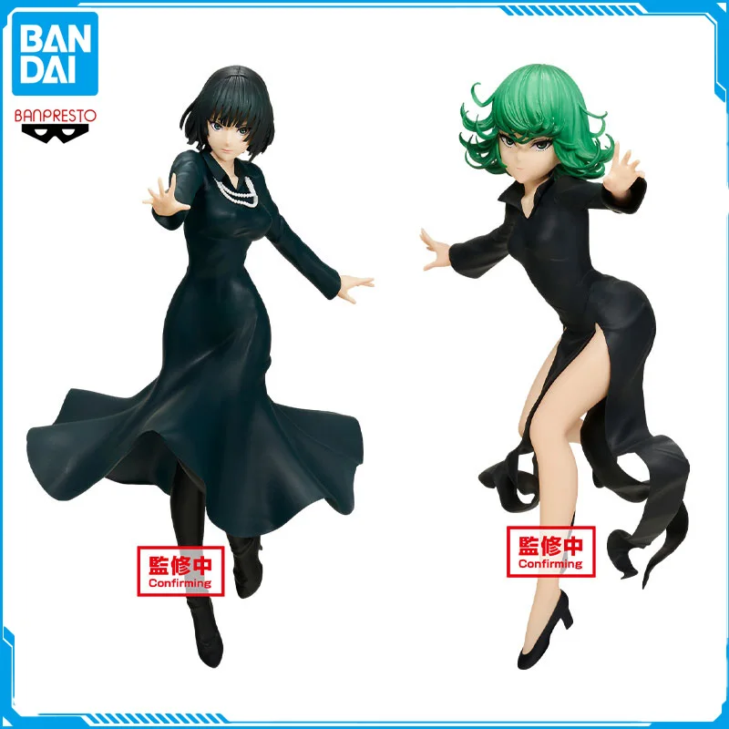 

In Stock Bandai BANPRESTO One-Punch Man Tatsumaki Fubuki Original Anime Figure Model Toys for Boys Action Figure Collection Doll