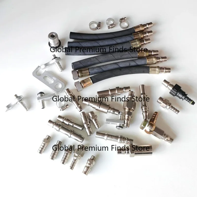 140Pcs Automotive Gearbox Quick Connector Oil Change Tool Full Series Automatic Transmission Circulation Machine Air Pipe for Ve