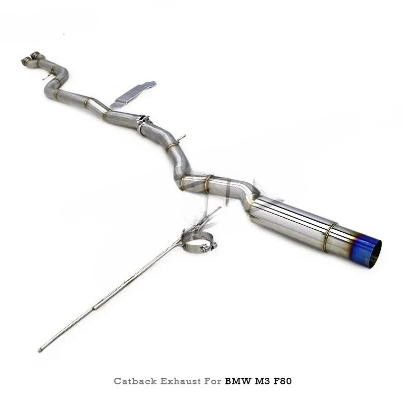 

Applicable to the straight pipe inverted exhaust system of BMW M3, M4 F80, F82 3.0T cars from 2014 to 2019