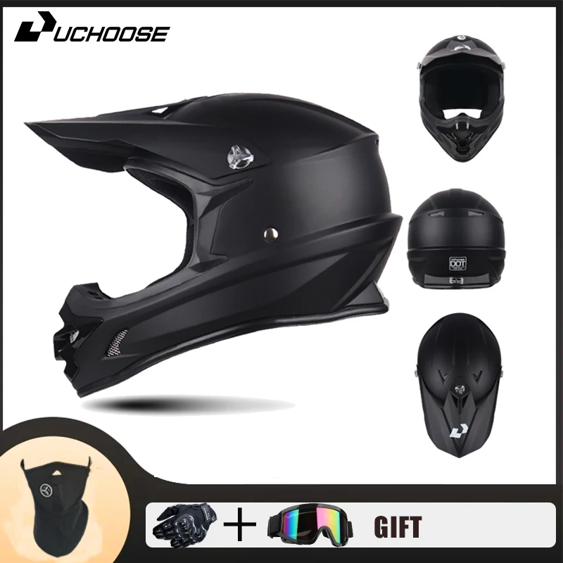 Uchoose dorosłe kobiety mężczyźni kaski Motocross Kask Cross Downhill Soporte Casco Off Road kask wyścigi klasyczny kask motocyklowy