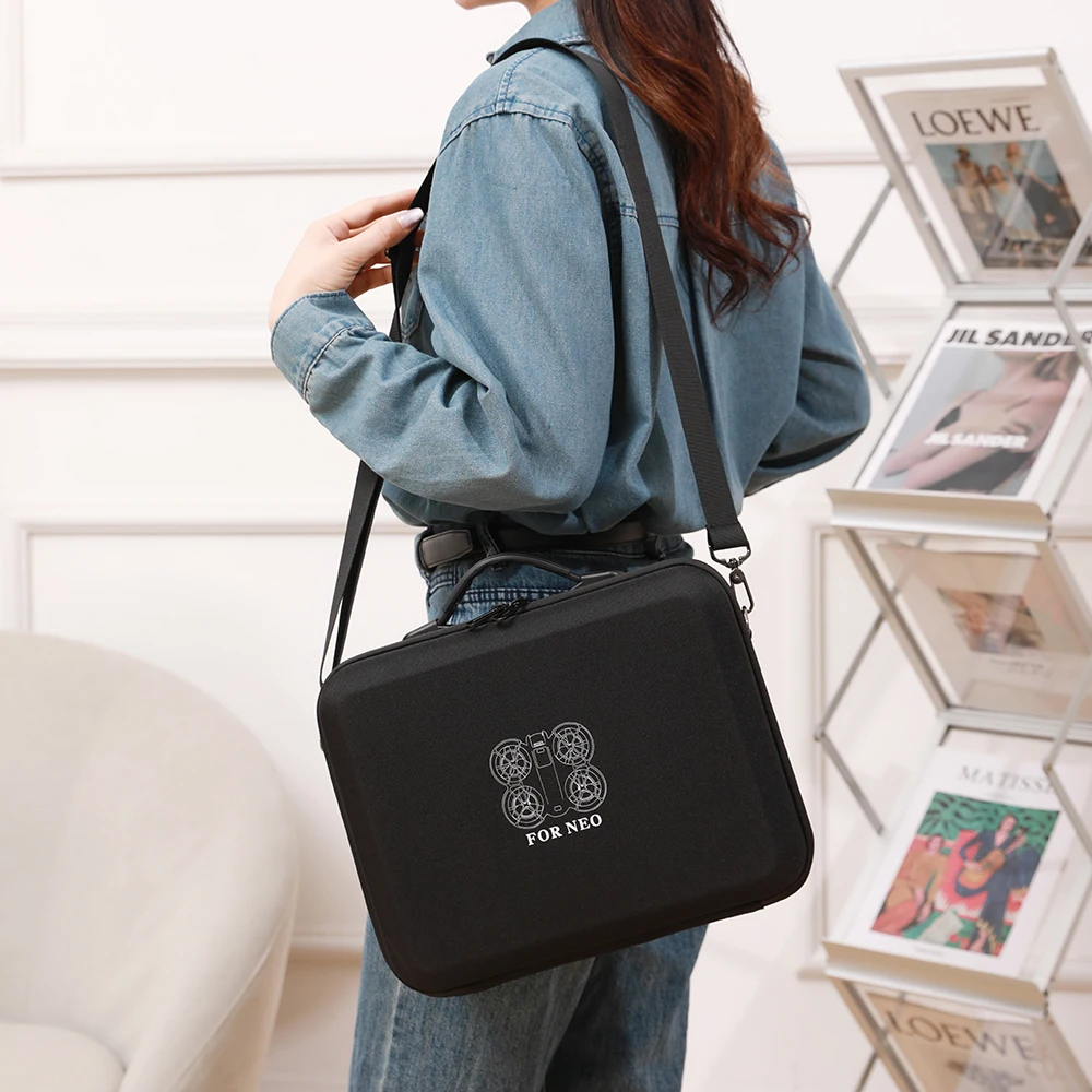 Black Hard Shell For DJI NEO Storage Bag For GOGGLES N3 Storage Bag Case Protective Case Accessory   