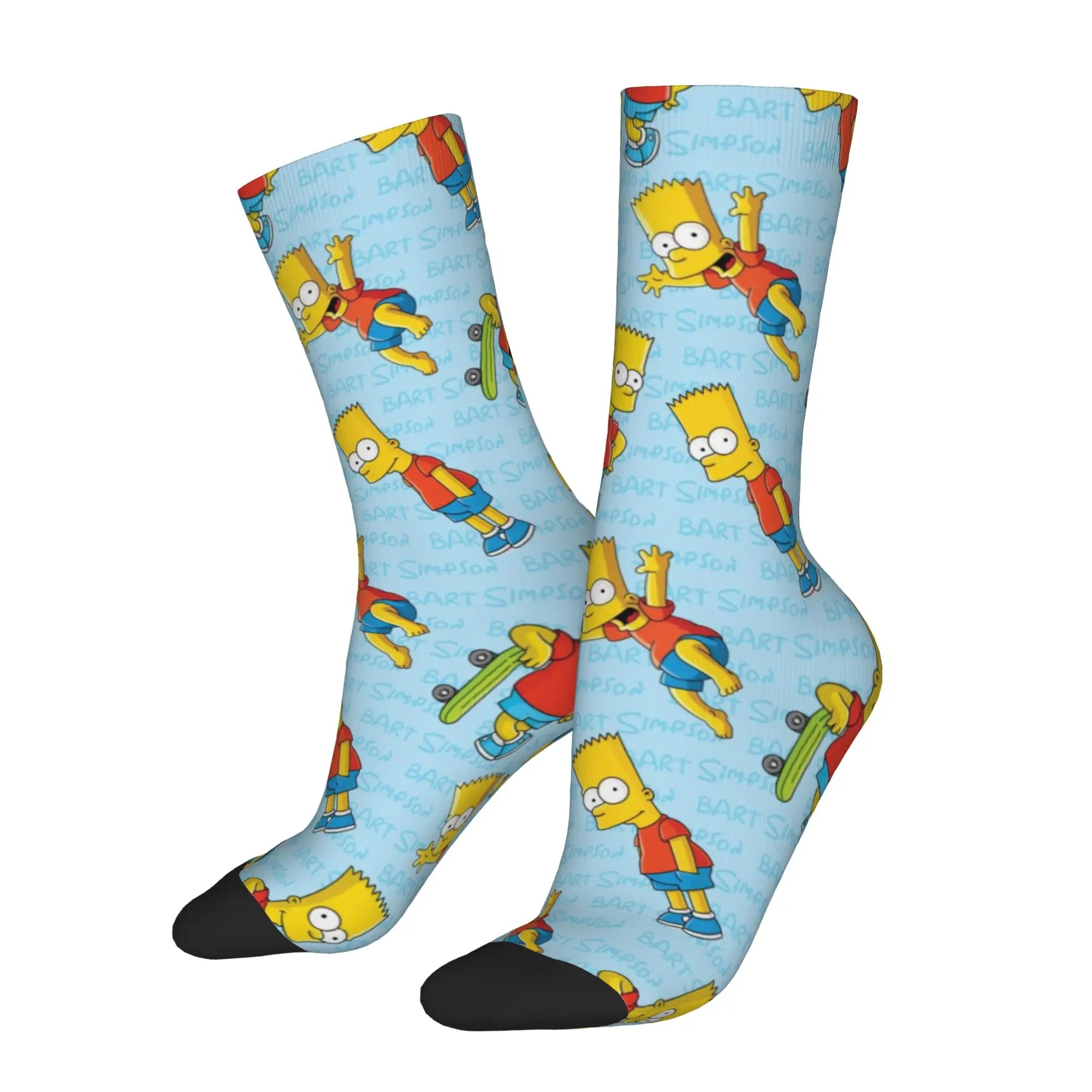 Simpsoneds Socks for Women Men Merchandise All Season  Comfortable Long Socks Non-slip