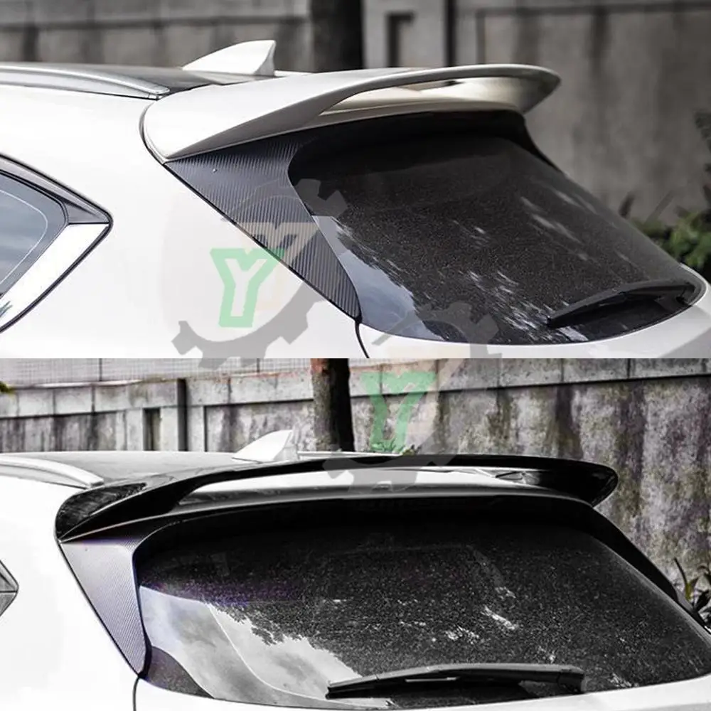 High Quality ABS Plastic Car Rear Roof Spoiler Trunk Wing Lip Boot Cover For Mazda CX-5 CX 5 2017 2018 2019 2020 2021 2022