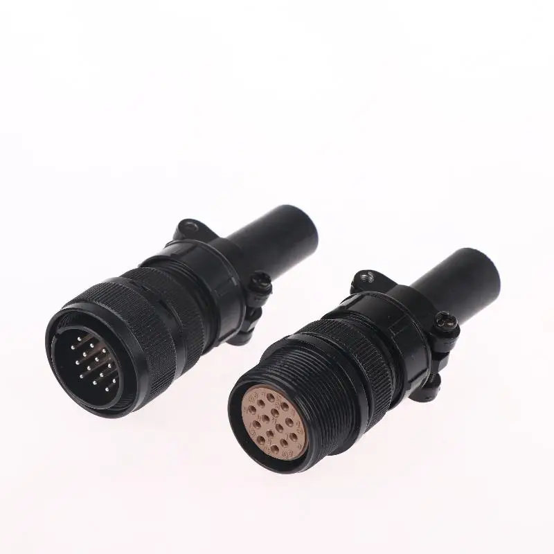 @*14 Pin Male Female Welding Connector 136961 141162 Metal Adapter for Miller TIG Welder Parts
