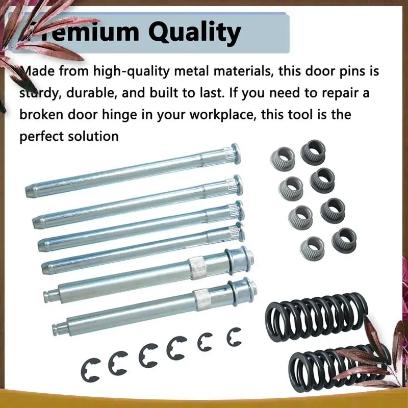 

AB59-15685040 Door Hinge Pin And Bushing Kit Tool For Chevy GMC C1500 C2500 C3500 K1500 K2500 K3500 Truck 1988‑1999 Parts