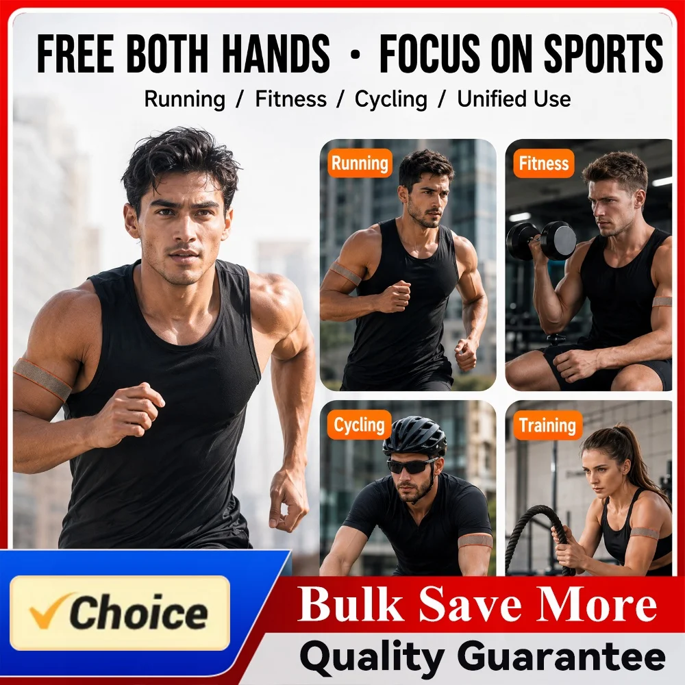 Fitness Tracker Breathable Circular Armband for for Google for Fitbit Air Screenless Health Monitoring Armband for Men Women