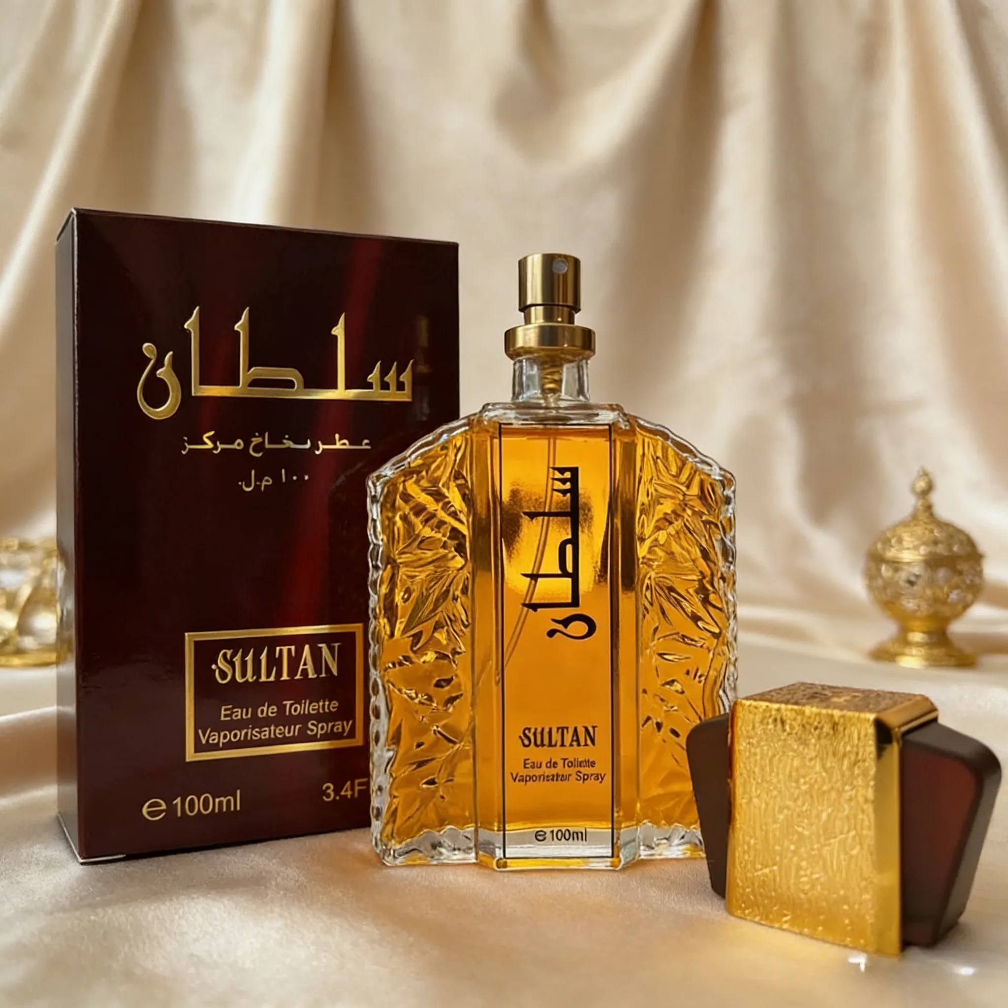 

Arabic Original Perfume 100ml Women Men Eau De Parfum Long Lasting Pheromones Fragrance Spray Deodorants Gift Box