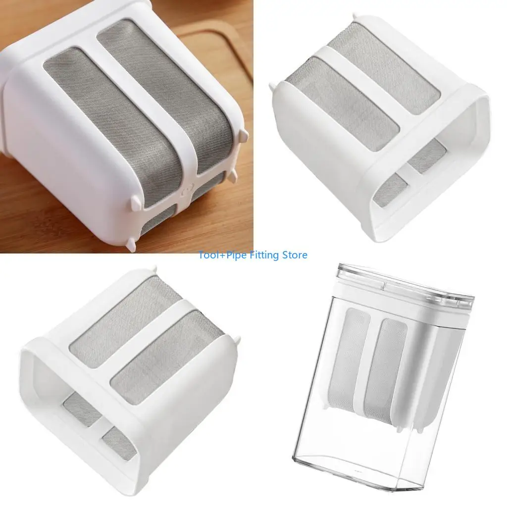 F92B Electric Yogurts Separators Fine Meshes Strainers Kitchen Tool Homemade Filter for Health Enthusiasts and Home Cook