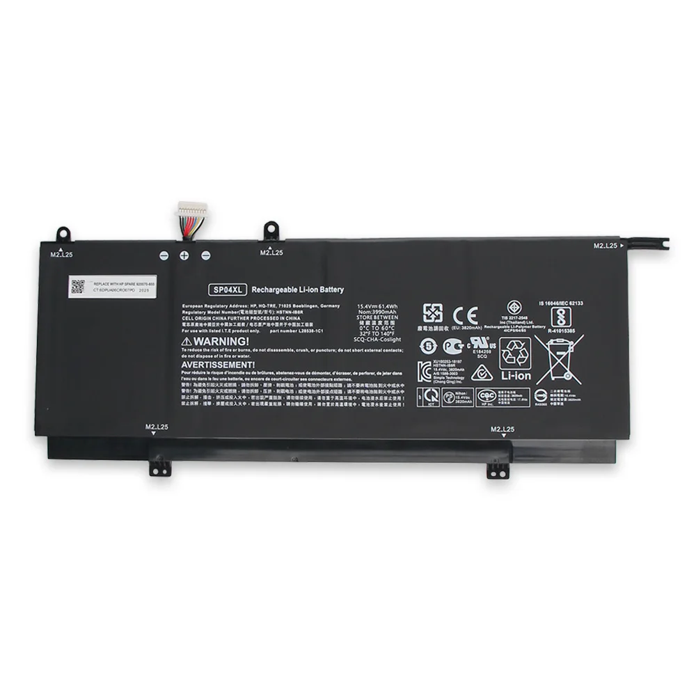 بطارية عالية الجودة SP04XL لـ HP Spectre X360 13-ap0029tu TPN-Q212 Q185 Q203 Q204 #4