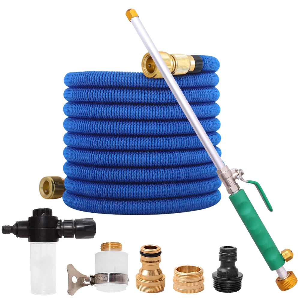 

Garden Hose Pipe Magic Flexible Expandable Water Hose and Car Washer High Pressure Squirt Water Gun Garden Sprayer Nozzle