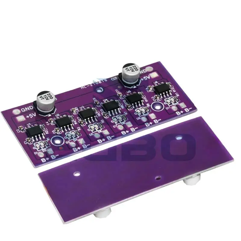 6*1A Lithium Battery Charging Module DC 5V PCB Circuit Board Charger Array for 18650 4.2V Lithium Battery Electric Accessories