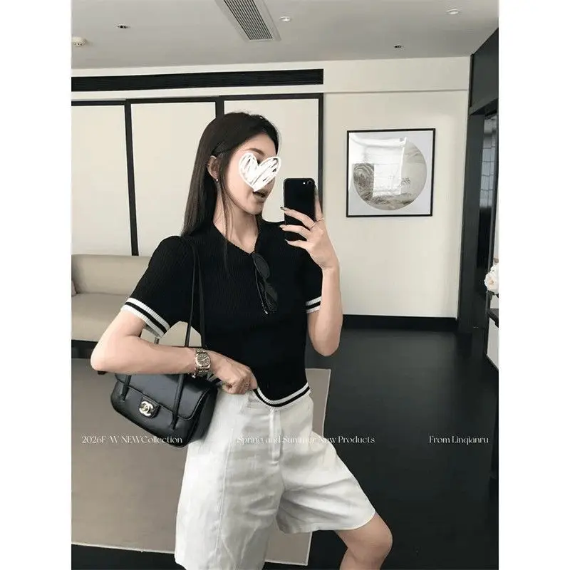 Women Clothing Summer Korean Fashion Casual Office Lady Simplicity Solid Color Female All-match Fashionable Appear Thin Cardigan