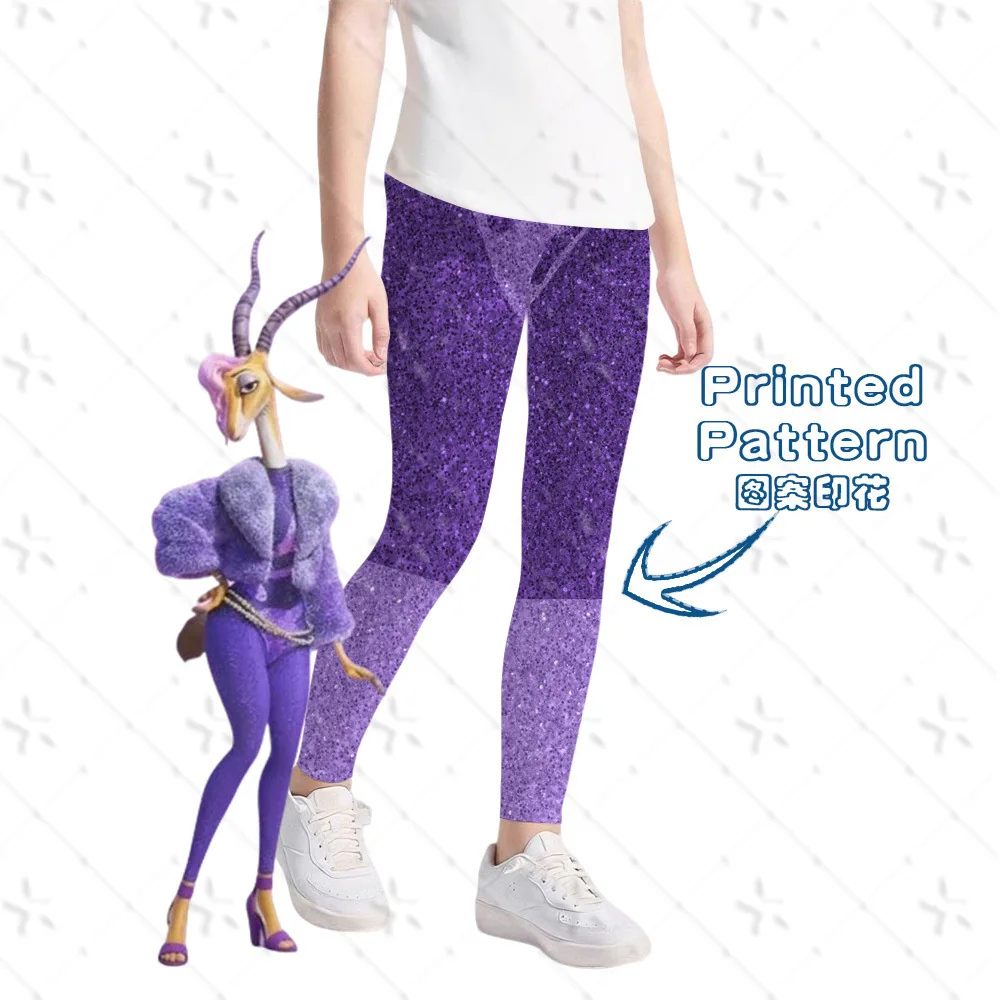 

Girls Trousers Boys Girls Halloween Cosplay Movies Cute Bear Turtle Print Casual Pants