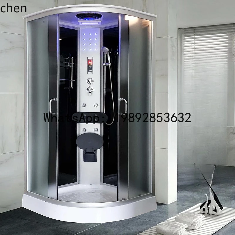 A1 Integral Shower Room Pulley Glass Partition Arc Fan Integrated Closed Bath Room