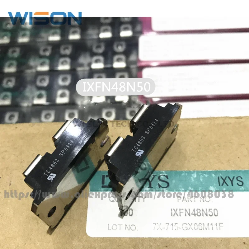 IXFN48N50 IXFN48N50Q IXFN48N60P IXFN48N60 IXFN48N50U2 IXFN48N50U3 IXFN48N55ใหม่ HiPerFET Power MOSFETs โมดูล