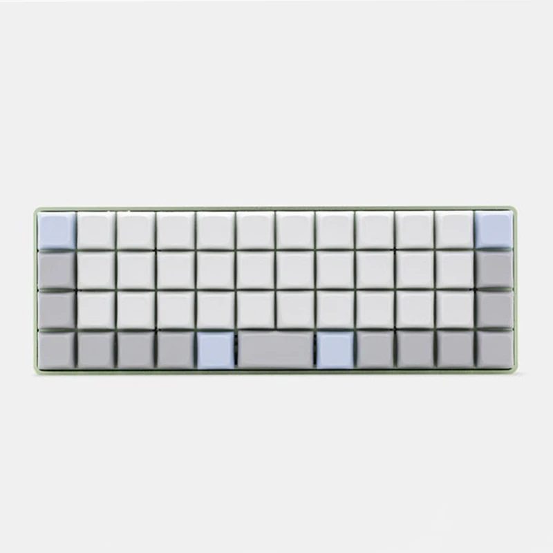 Planck Lined Keycaps Made of PBT Material MX Cross Mouth Customized Monochrome Mixed Color with Mechanical Keyboard Keycaps Game