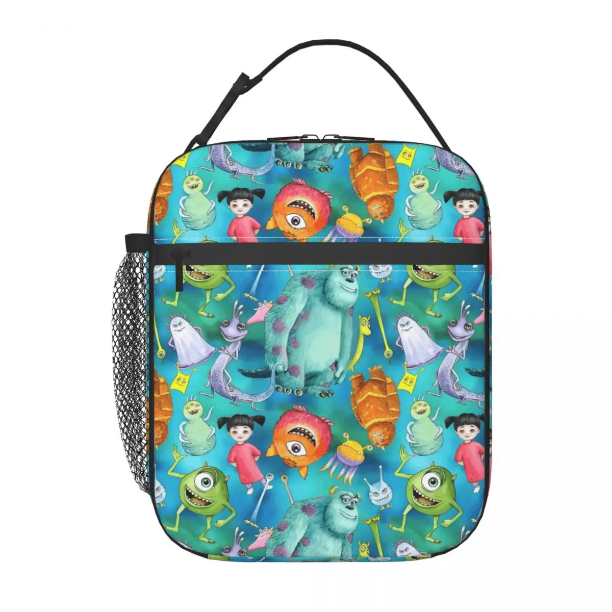 

Custom Monsters University Hot Cartoon Lunch Bag Thermal Cooler Insulated Bento Box Office Picnic Travel Waterproof Tote Bags