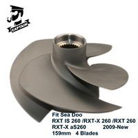 Captain Wartercraft Jet Ski Impeller 159mm fit Seadoo RXT IS 260 /RXT-X 260 /RXT 260  RXT-X aS260 267000945 BRP PWC Accessories