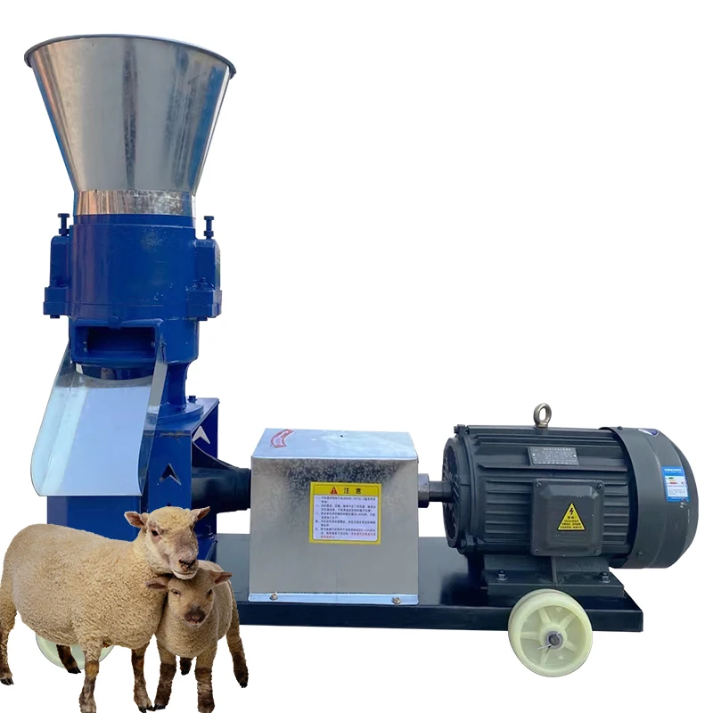 Rabbit Cow Horse Poultry Feed Pellet Making Machine Livestock Feed Pellet Making for Sale
