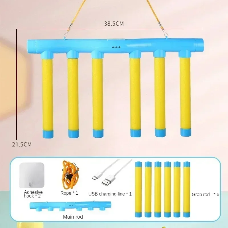 

Игра Catching Rod Fun Challenge, набор игр с падающей удочкой для тренировки реакций, способность, образовательная деятельность, игрушки для родителей и детей