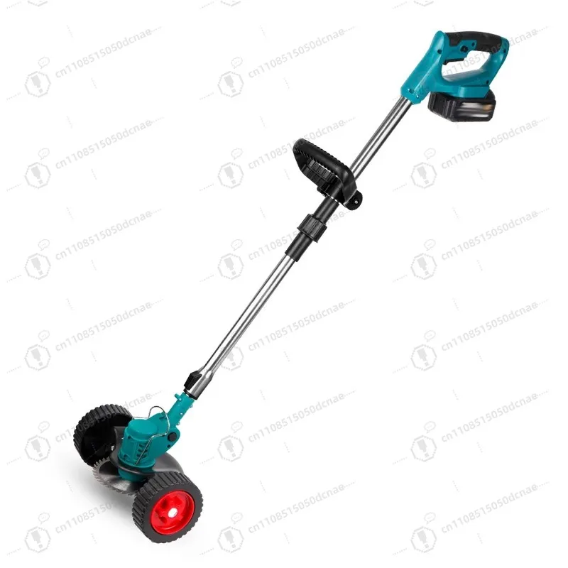 Foldable Cordless Electric Grass Trimmer Multifunctional Handheld Lithium Lawn Mower Small Home Weed Eater Garden Tool Wholesale