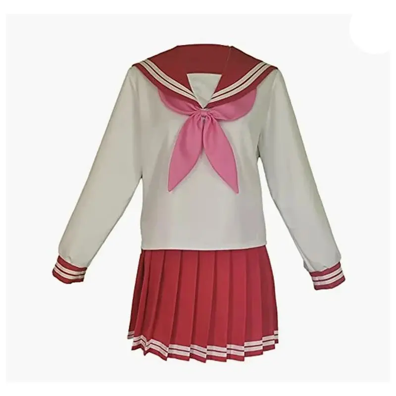 Anime Izumi Konata Cosplay Trajes Para Mulheres, Terno De Marinheiro Escolar Para Meninas, Tamanho Personalizado, JK