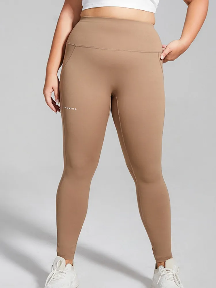 

XL-4XL Спортивные брюки больших размеров, сексуальные линии, подтягивающие ягодицы, спортивные узкие брюки, женские эластичные брюки с высокой талией для фитнеса, бега, йоги