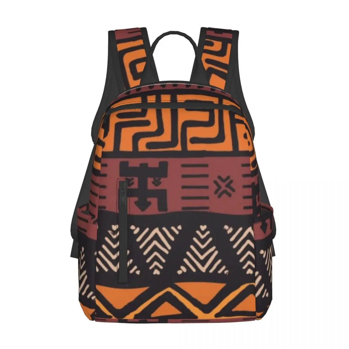 

African Tribal Print Backpack Daypack Boys Girls BookBag School Bag Shoulder Bags for Men Women