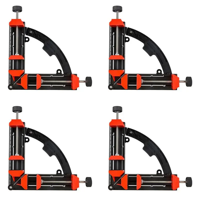 ABZC-4X Woodworking Angle Clamp 30-90 Degrees Adjustable Home Right-Angle Fixing Tool Right-Angle Clamp