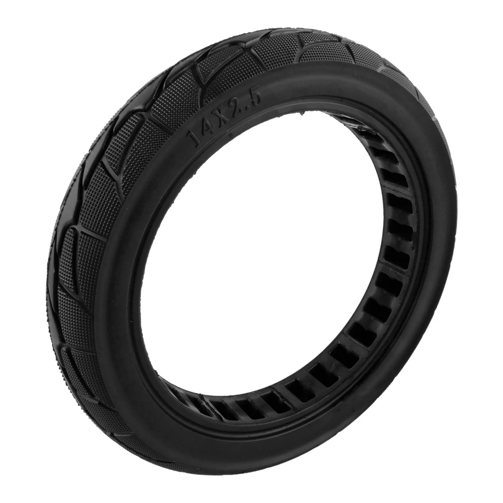

14 Inch 14x2.50 Solid Tyre Electric Bike Rubber Tires For Electric Bike 2.50-10 Tire Electric Bicycle Replacement Part Accessory