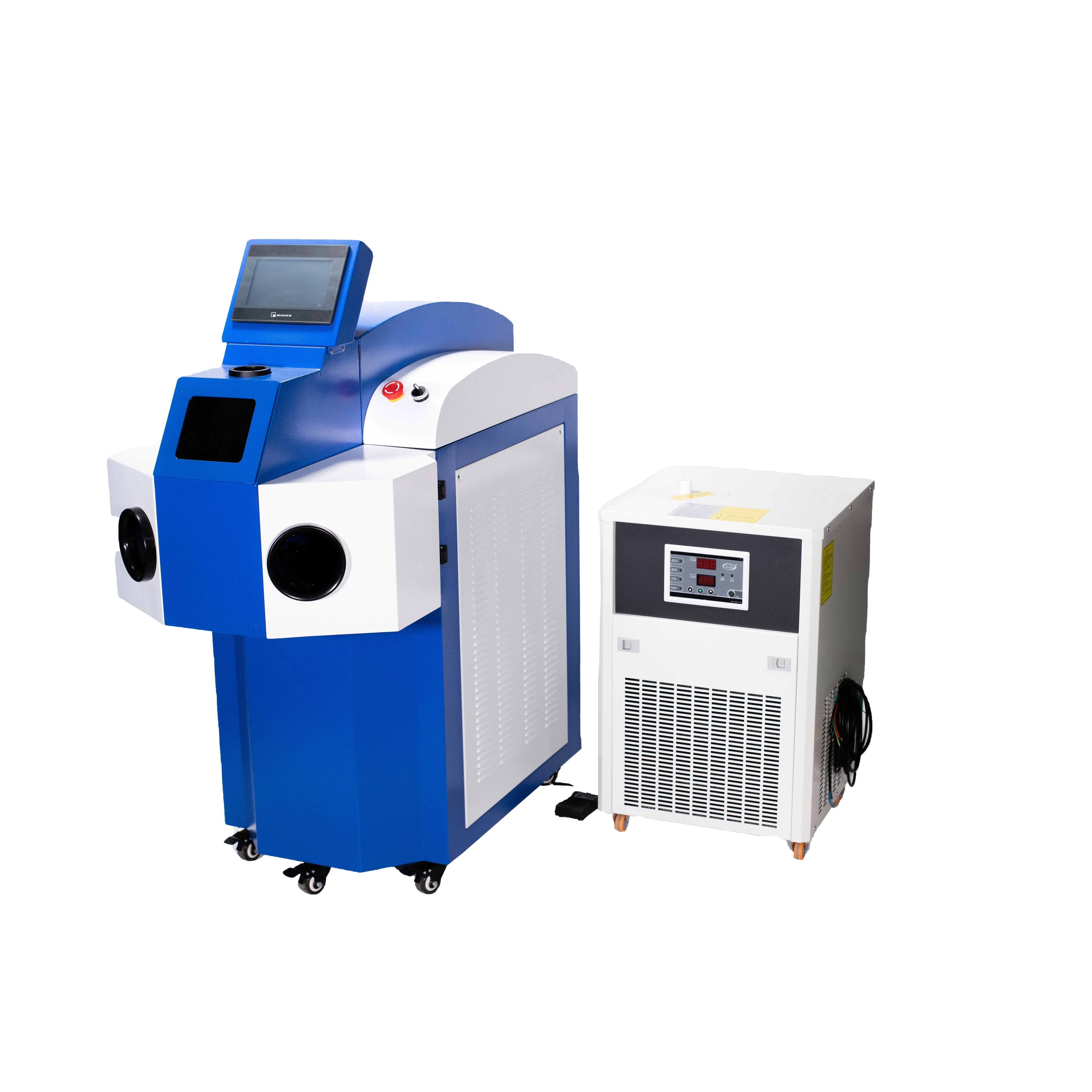 جديد NdYAG 100 واط 1064nm مجوهرات من صلب لا يصدأ بقعة لحام عالية السلامة نبض لحام الدقة محرك معزز مصدر الليزر #2