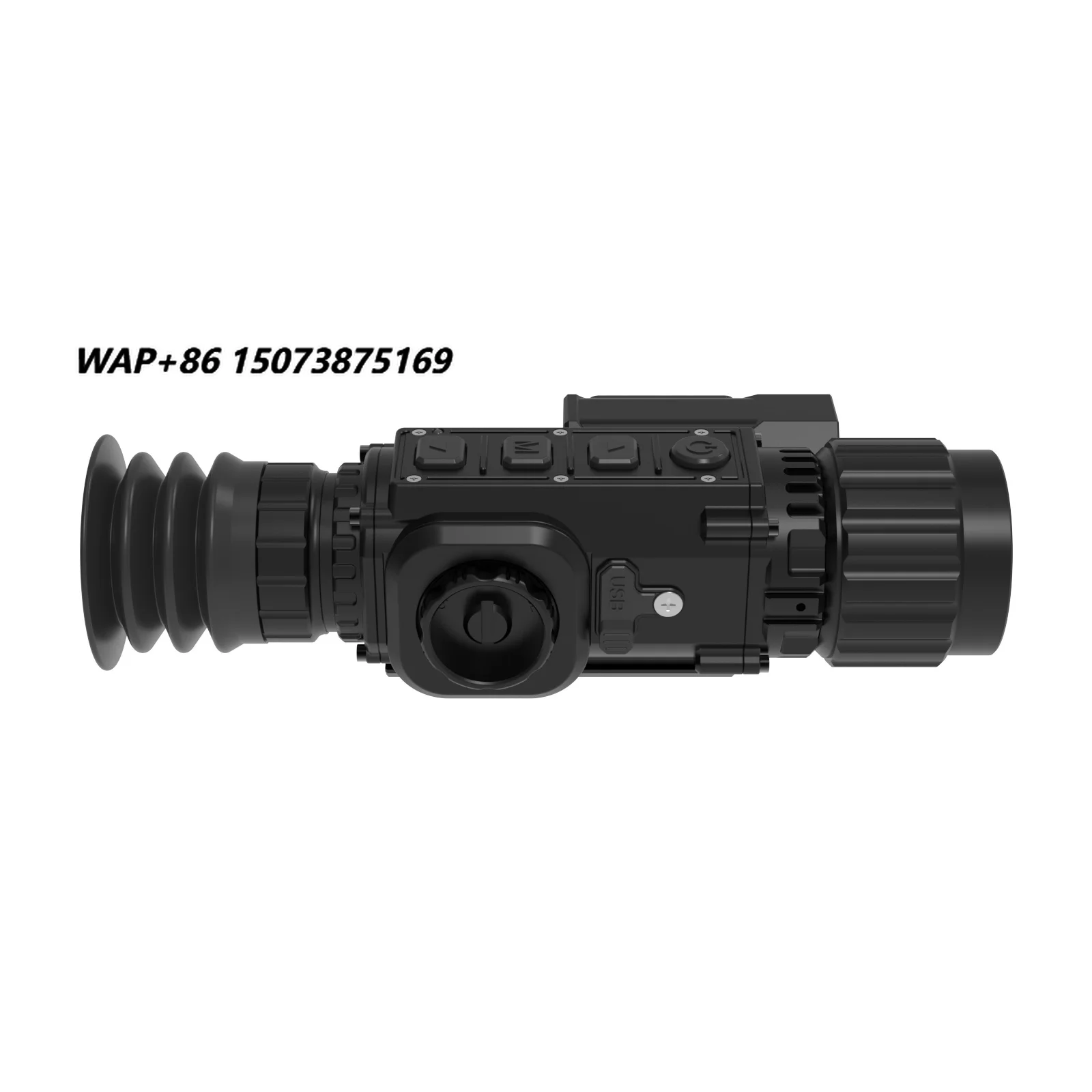 High Resolution Uncooled Digital Thermal Imaging Night Vision Outdoor Scope with IP65 Protection and WiFi Support