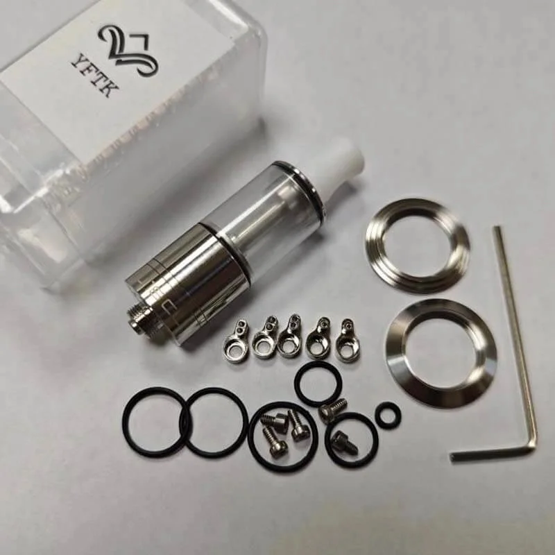YFTK Dvarw 16 CL RTA 3 SS316 MTL Vaping atomizer tank for coils & atomizers - main product image