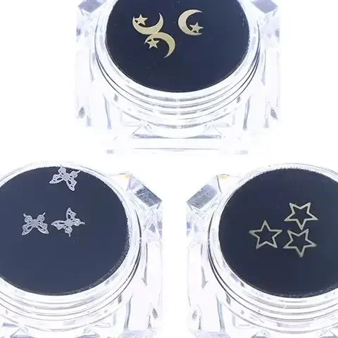 

3 PCS/Box Teeth Gems Tooth Jewelry Crystal Ornaments Fashion Teeth Charms Gems With Box Metal Dental Supplies Oral Decorations