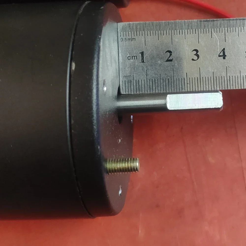 77MM DC Motor 12V 3300RPM 200W High Torque Low Noise 24V 7000RPM 360W Dual Ball Bearing Carbon Brush Motor view 6