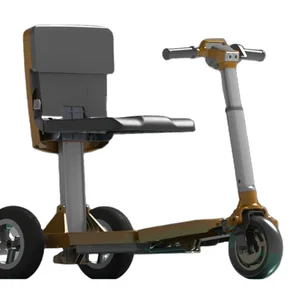 سكوتر كهربائي محمول للتنقل للبالغين خفيف الوزن وقابل للطي 3 أو 4 عجلات سكوتر التنقل أفضل 8 دراجات كهربائية مستعملة مبيعا للبيع - رقم 4