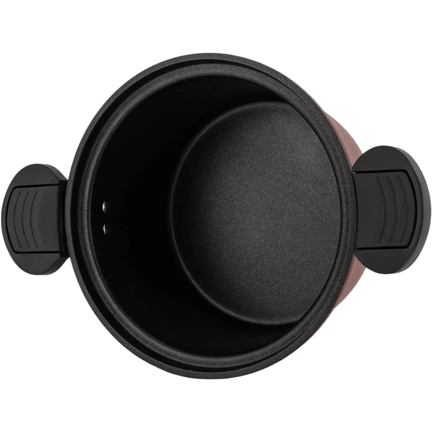 طنجرة الضغط الدقيقة، وعاء غير لاصق متعدد الوظائف من الفولاذ المقاوم للصدأ 304 مع غطاء قفل بصري، يعمل بالغاز، مواقد كهربائية