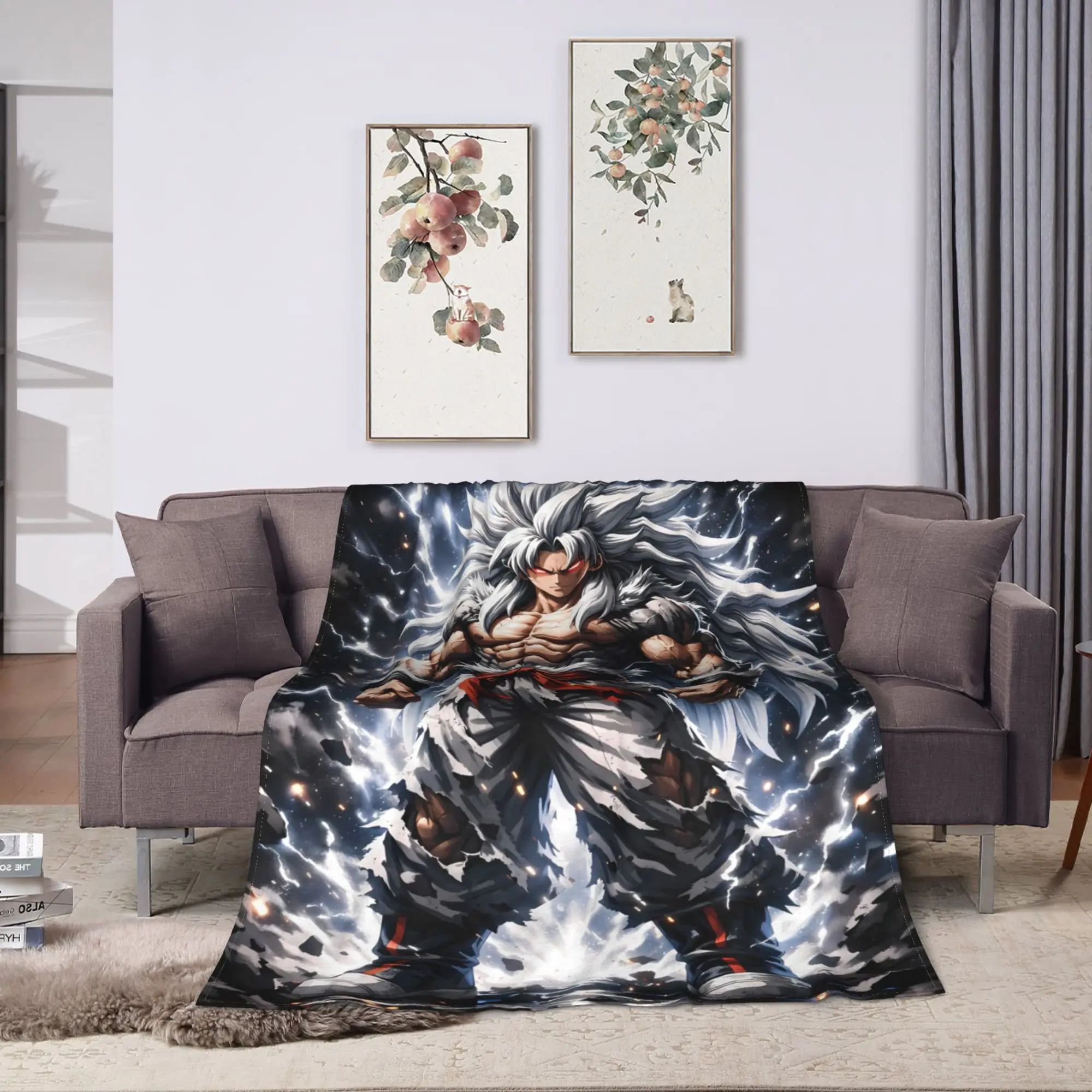 3D Japanese Anime D-Dragon B-Ball Super Soft Blanket  Boy Girl Plush Bedding Throws Fashion Flannel Bedspread Sofa Bed Cover