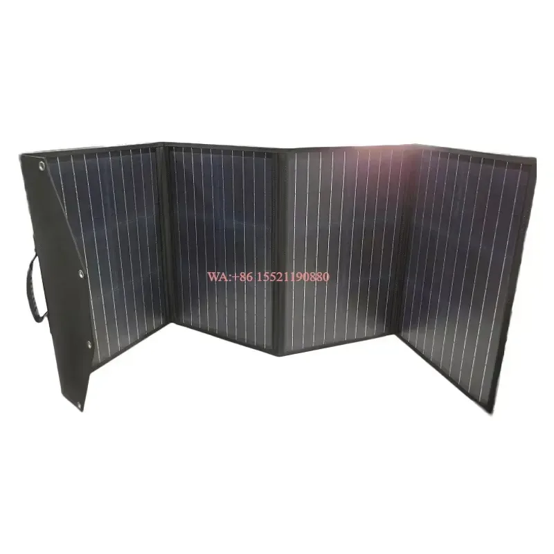 wmwmnu Portable Foldable Solar Panel Charger 60W 80W 100W 120W 12V Flexible Sunpower Battery for Camping CE Certified