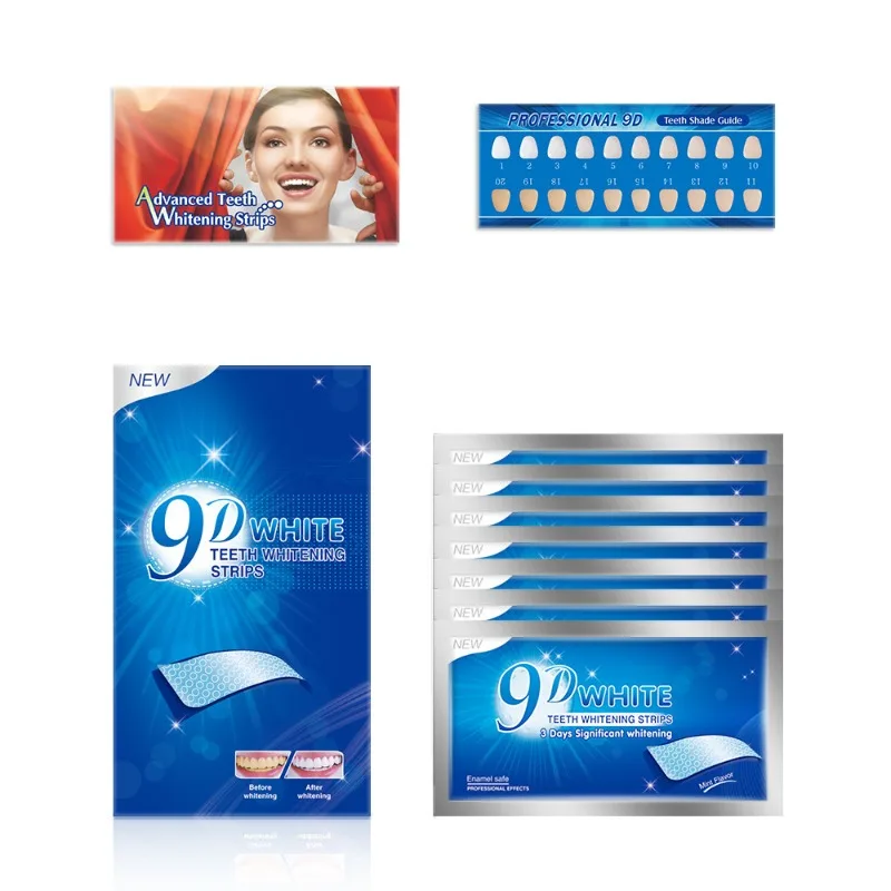 7Pairs Magical Teeth Whitening Sticker Effective Remove Dental Plaque Coffee Stains Smoke Stains Fresher Breath Teeth Whitening
