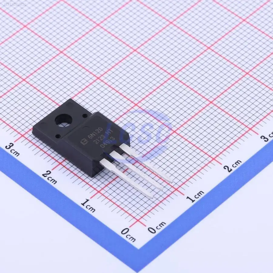 1PCS BL6N120-A 1.2kV 6A 2.3Ω@10V,3A 63W 5V@250uA 1 N-Channel TO-220F MOSFETs ROHS