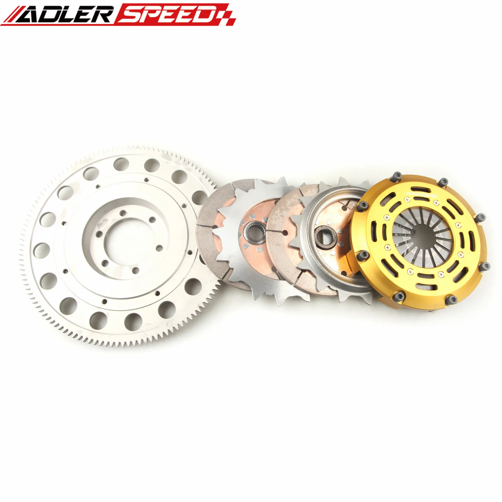 ADLERSPEED RACING CLUTCH TWIN DISC KIT For 2004-2011 MAZDA RX8 RX-8 1.3L 13BMSP