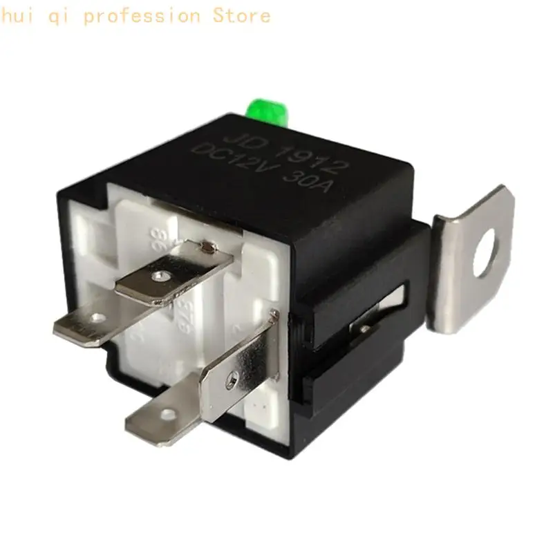 Universal DC12V 30Amp Kfz-Relais mit integriertem Sicherungsschutz 4-Pin SPST für verschiedene Fahrzeugmodelle H8WE – Detail 7