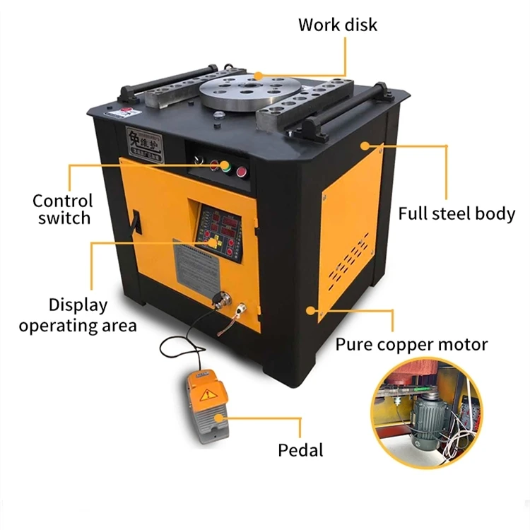 CNC Steel Iron Bending Machine Price Rod Bending Machine Rebar Bender