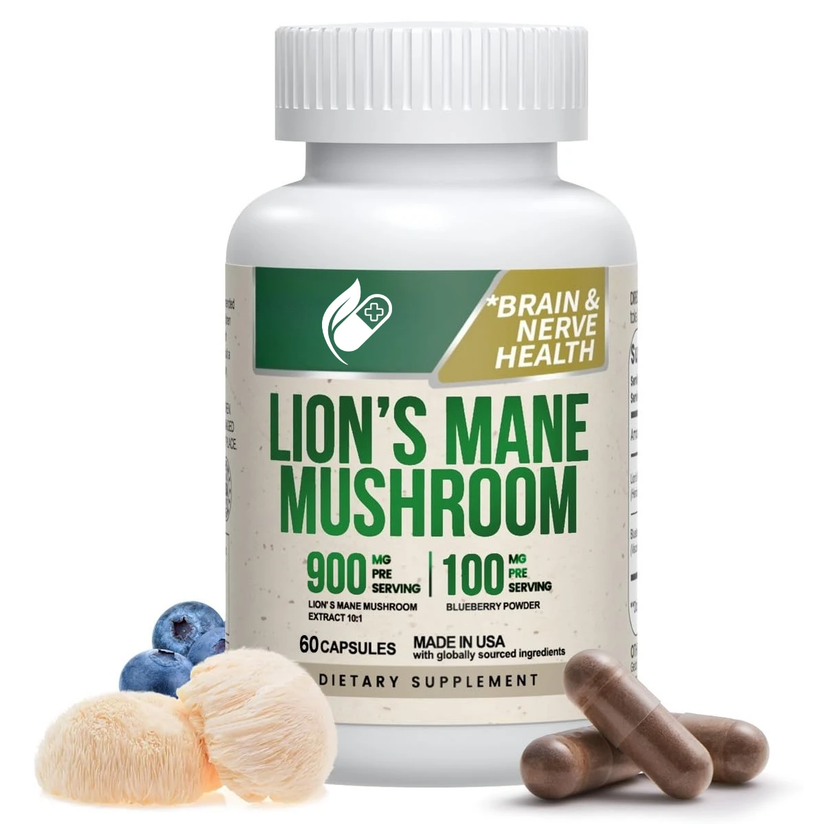 

Органический экстракт гривы льва 1000 мг — поддерживает пищевательные и иммунитетную систему, мозг и нервную систему, когнитивное здоровье, фокус