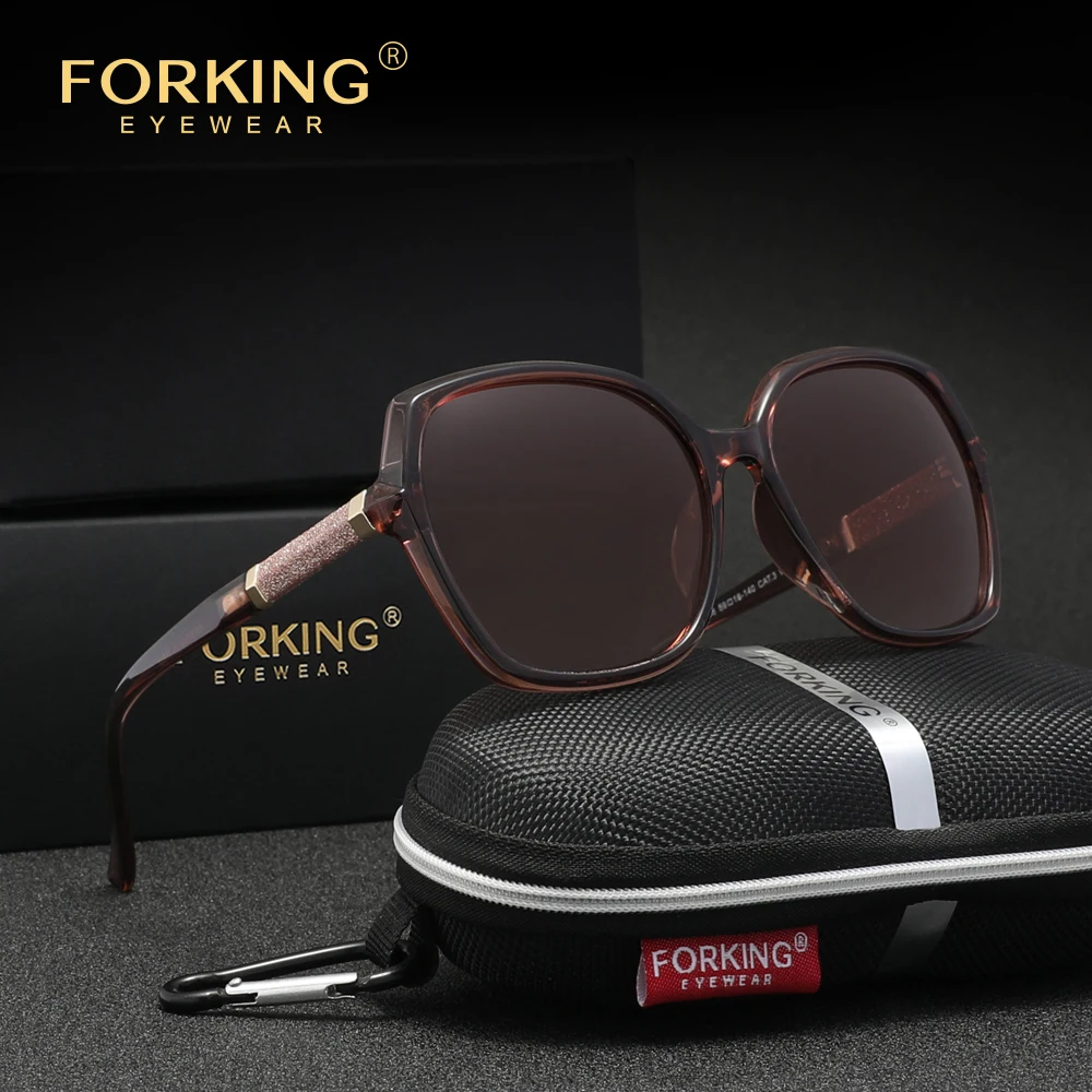 Polarisierte PC-Rahmen-Sonnenbrille für Damen, UV400-Schutz, Damen-Sonnenbrille für Damen, bequemes Brillenzubehör