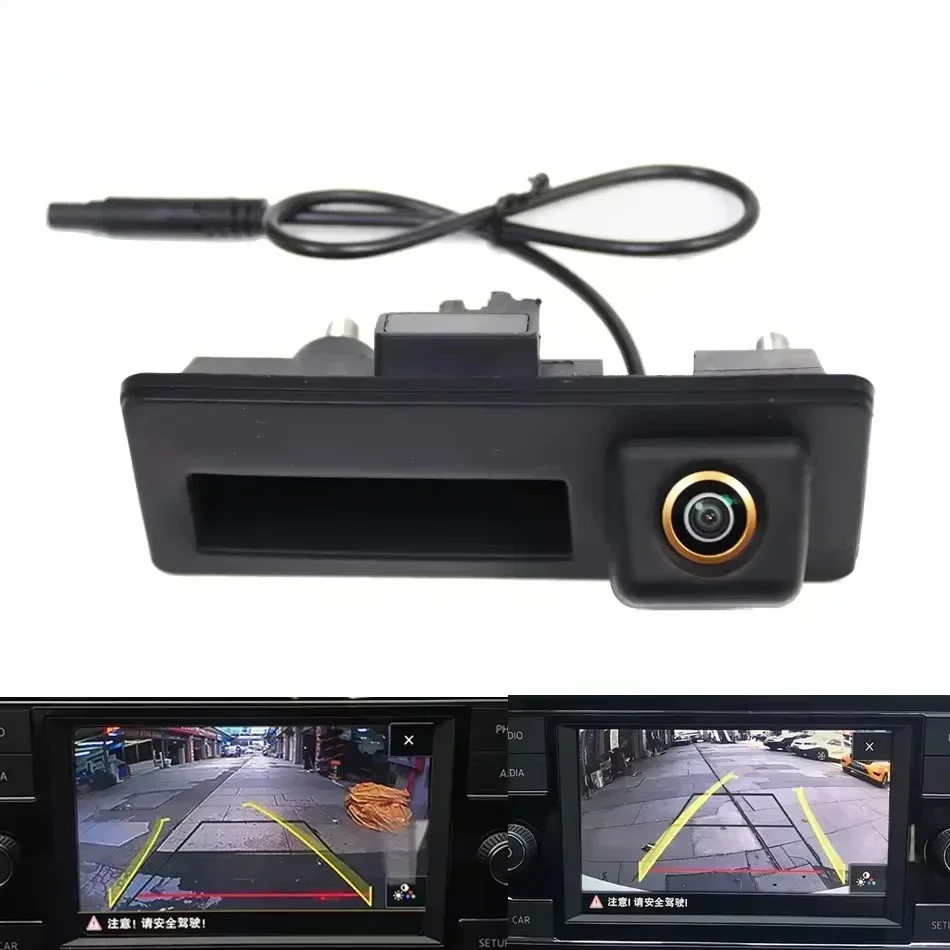 

170-градусная 1080P AHD автомобильная камера заднего вида для V W Passat Golf Polo Jetta Tiguan Touareg B6 B7 MK6 Audi A3 A4 A5 A6 S5