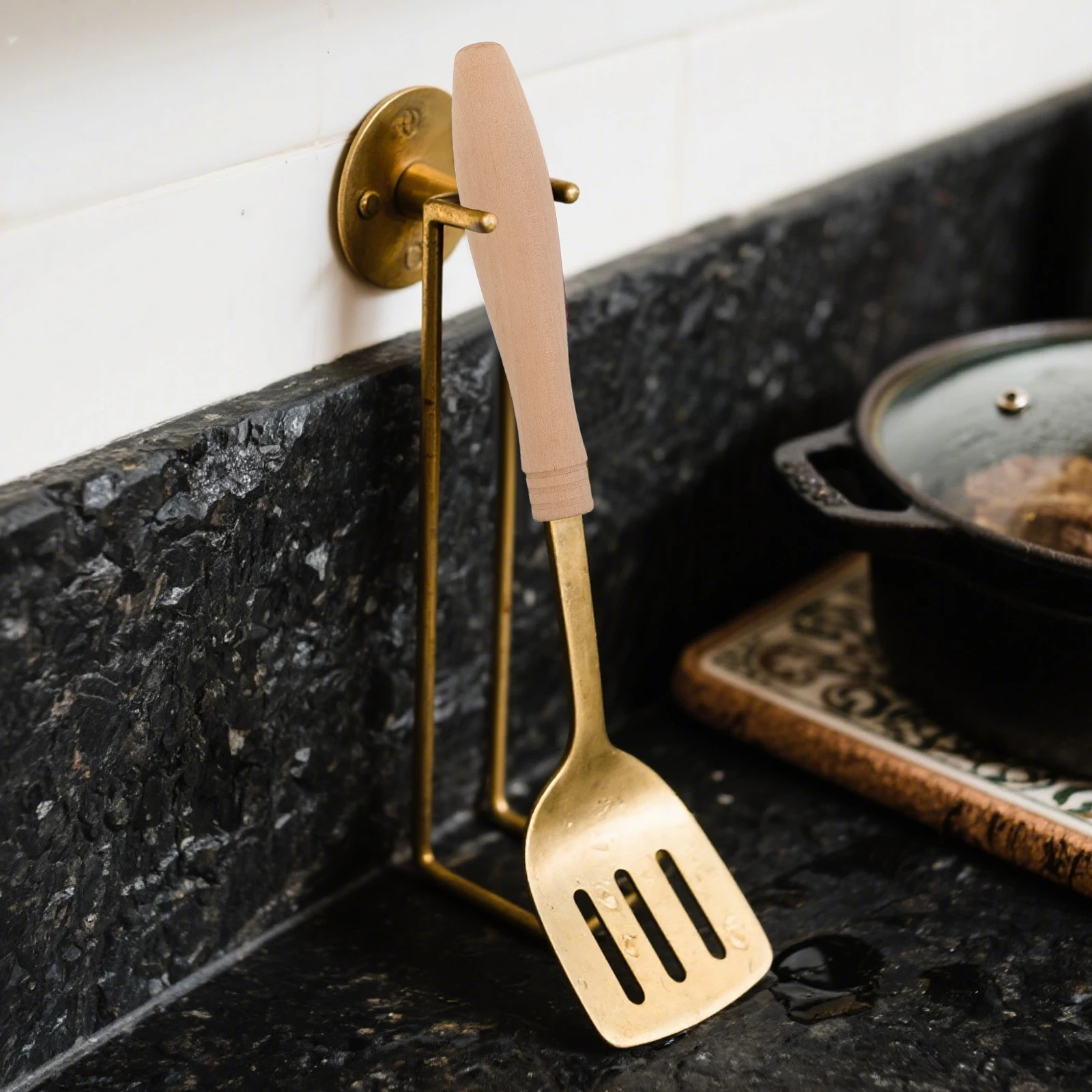 

6pcs Wooden Pot Replacement: Solid Wood Detachable Kitchen Pan Handle For Frying Pans Woks Universal Heatproof Grip Ergonomic